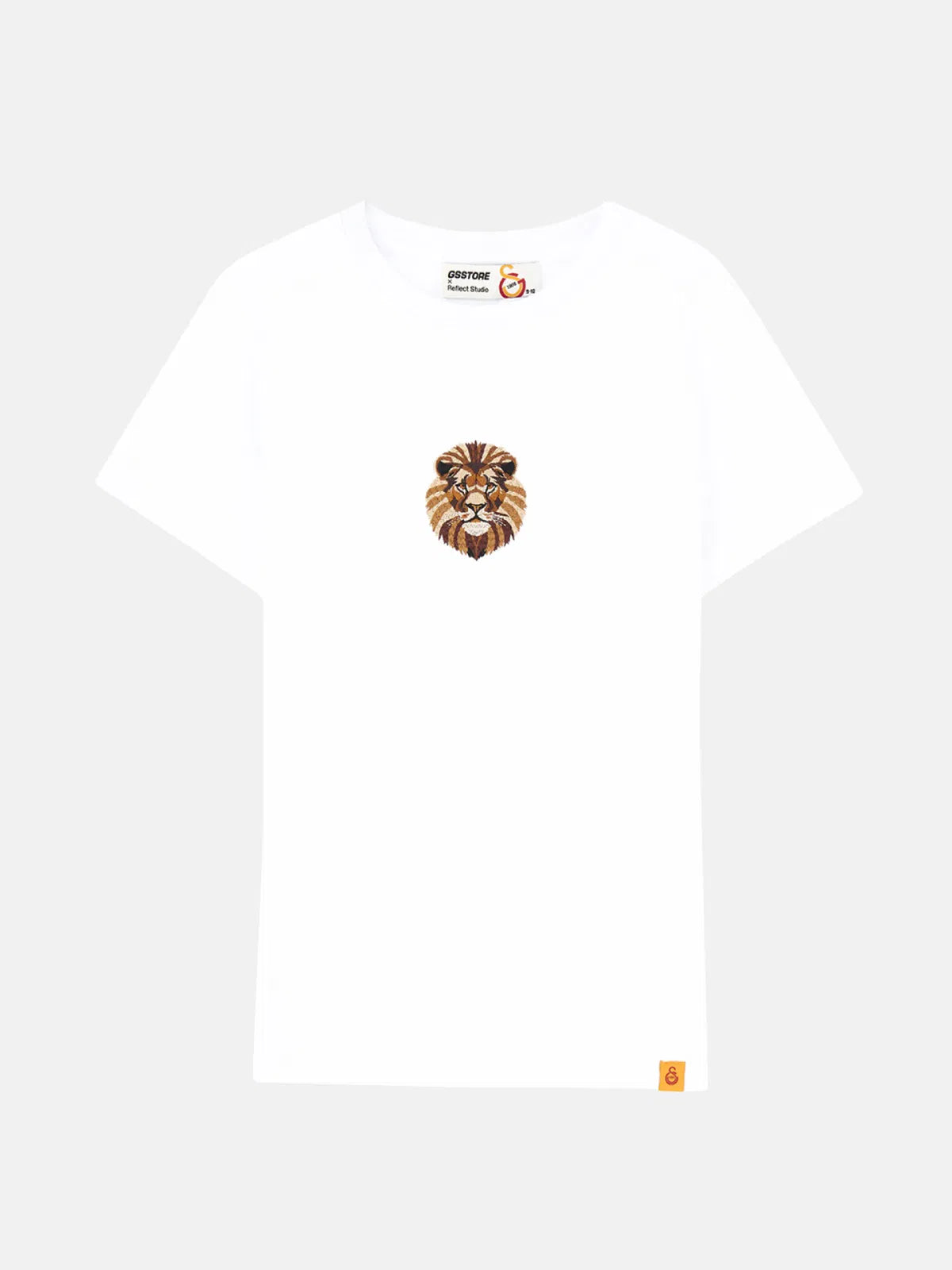 GALATASARAY T-SHIRT REFLECT STUDIOS LION KIDS WHITE