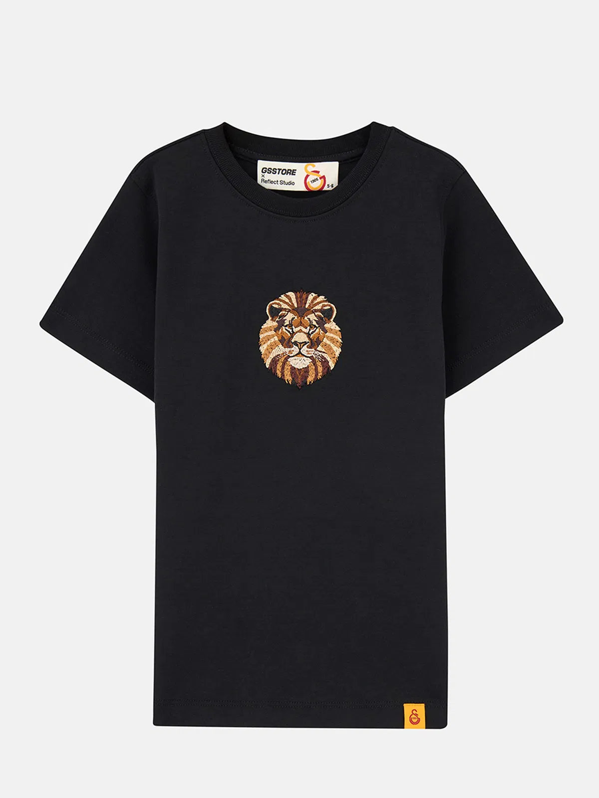 GALATASARAY T-SHIRT REFLECT STUDIOS LION KIDS BLACK
