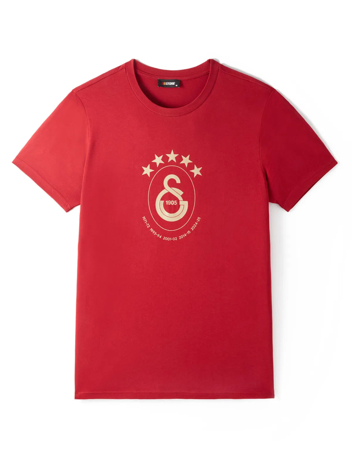 GALATASARAY T-SHIRT LOGO 5 STERNE RED
